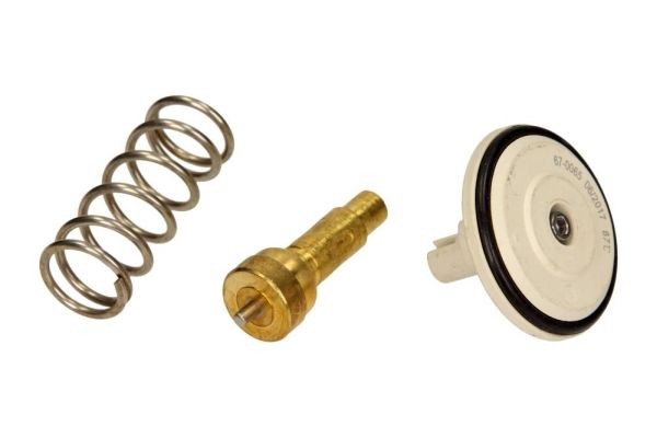67-0065 MAXGEAR Coolant thermostat AUDI Opening Temperature: 87°C, with seal, without connection adapters