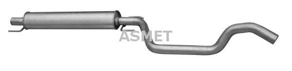 ASMET 05.233 OPEL ZAFIRA 2009 Middle exhaust