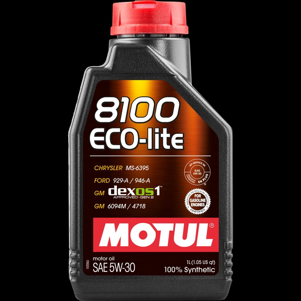 MOTUL 8100, ECO-LITE 108212 Engine oil 5W-30, 1l