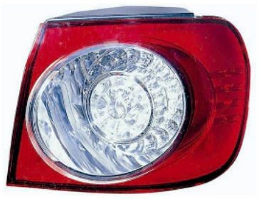 VAN WEZEL 5895922 Rear light Right, Outer section, with bulb holder