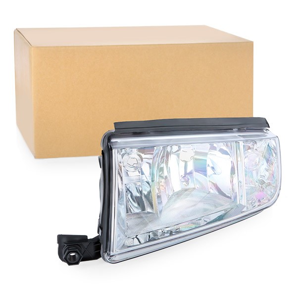 VAN WEZEL 7625961 Headlight Left, H7, H3, Crystal clear, for right-hand traffic, without motor for headlamp levelling, PK22s