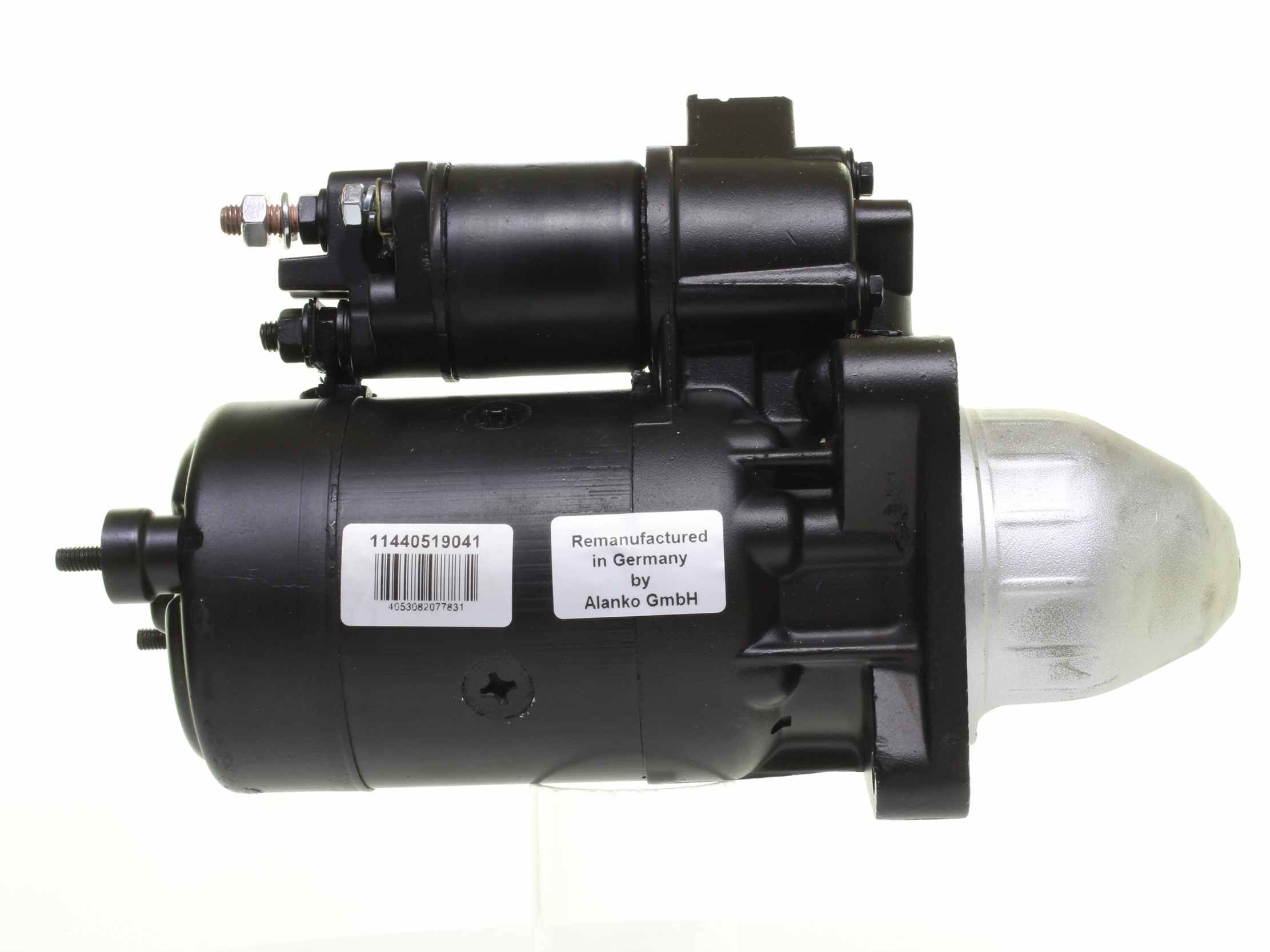10440519 Starter motor STR52004 ALANKO 12V, 2,2kW, Number of Teeth: 9, B+(M8), Ø 82 mm