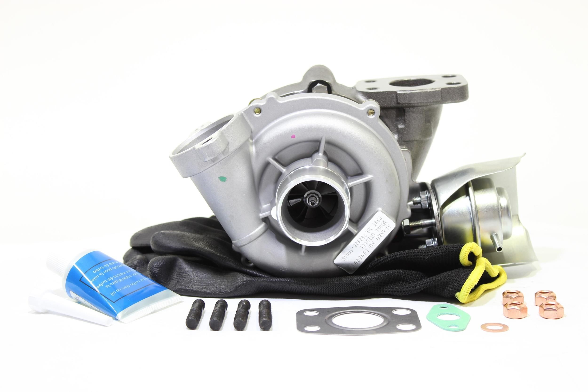 ALANKO 10900036 Turbocharger Exhaust Turbocharger, Incl. Gasket Set, with attachment material