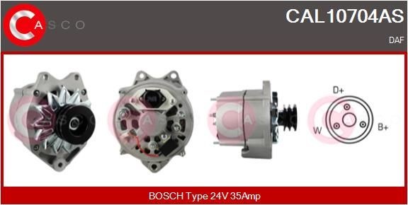 CAL10704AS CASCO Lichtmaschine für DAF online bestellen