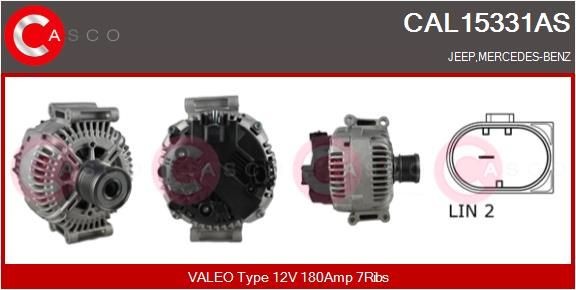 CASCO CAL15331AS Alternator 4801250AD