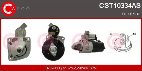 CASCO CST10334AS Starter motor 758 9151 0