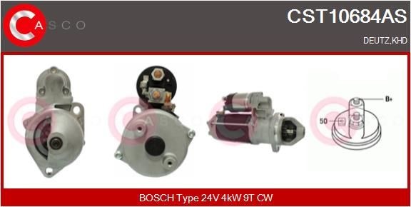 CASCO CST10684AS Starter motor 0118 3681