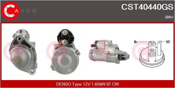 Great value for money - CASCO Starter motor CST40440GS