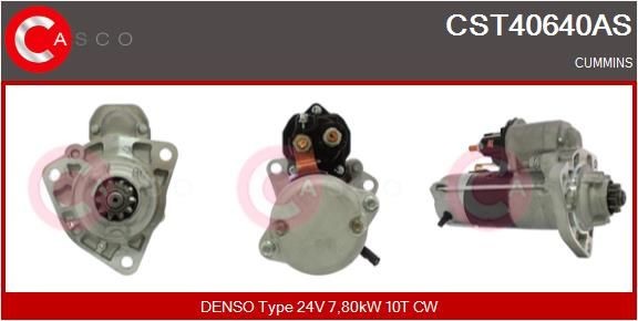 CASCO CST40640AS Starter motor 4995641