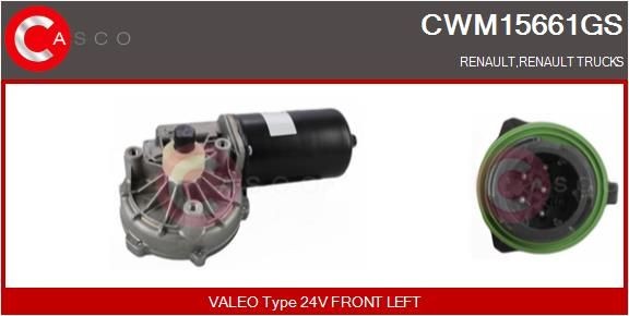 CWM15661GS CASCO Scheibenwischermotor RENAULT TRUCKS Magnum
