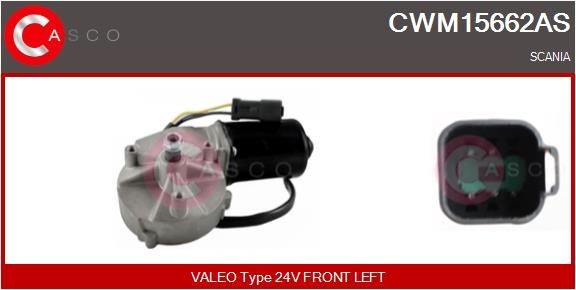 CWM15662AS CASCO Scheibenwischermotor für MAGIRUS-DEUTZ online bestellen