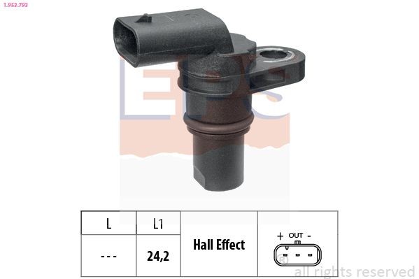 EPS 1.953.793 Camshaft position sensor Made in Italy - OE Equivalent