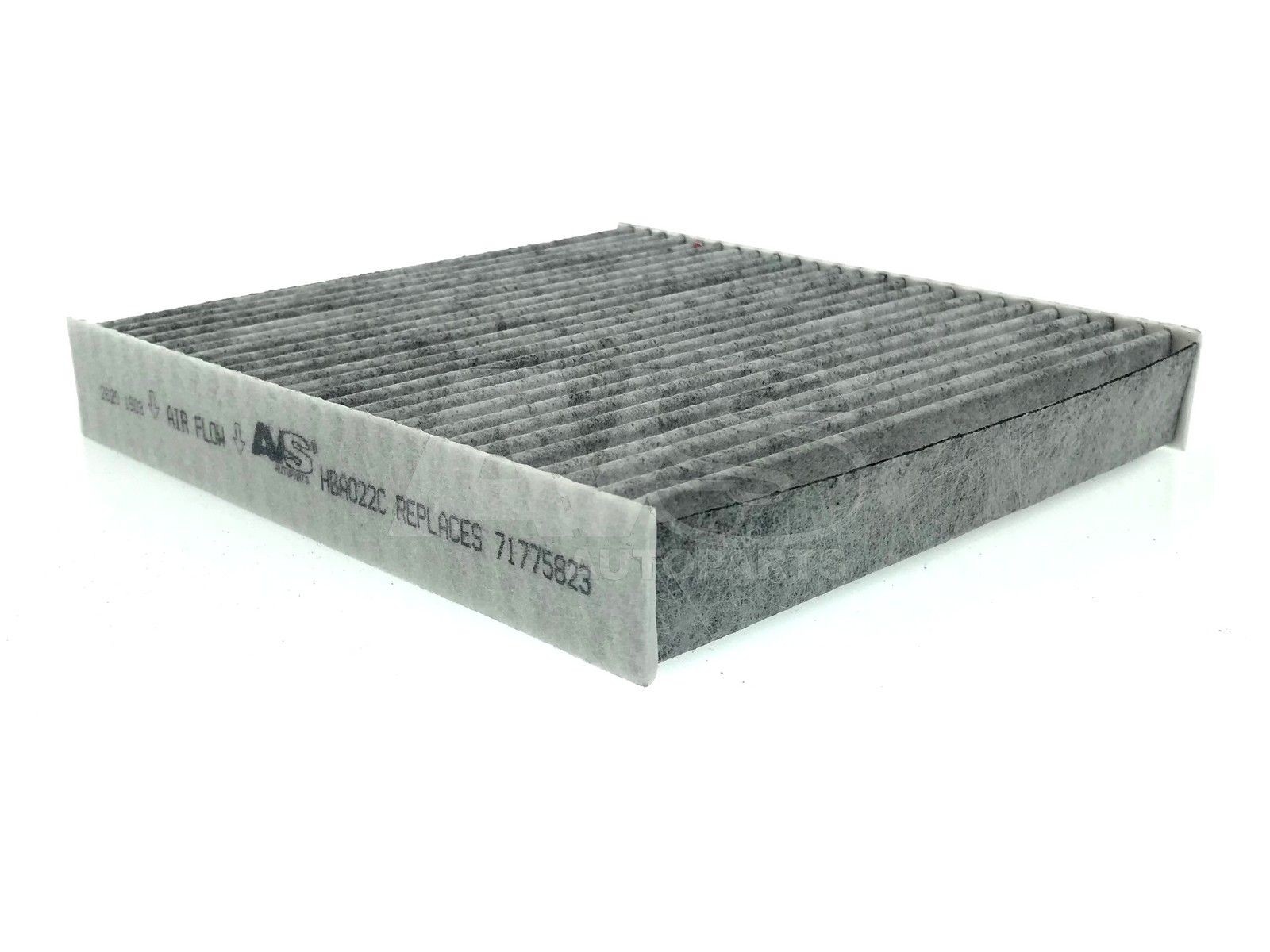 AVS AUTOPARTS Activated Carbon Filter, 195 mm x 190 mm x 30 mm Width: 190mm, Height: 30mm, Length: 195mm Cabin filter HBA022C buy