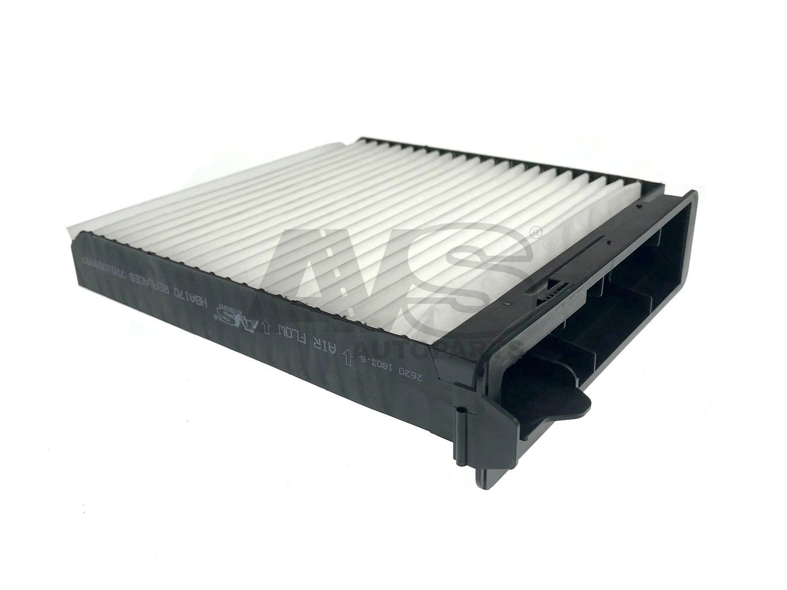 AVS AUTOPARTS Particulate Filter, 185 mm x 180 mm x 28 mm Width: 180mm, Height: 28mm, Length: 185mm Cabin filter HBA170 buy