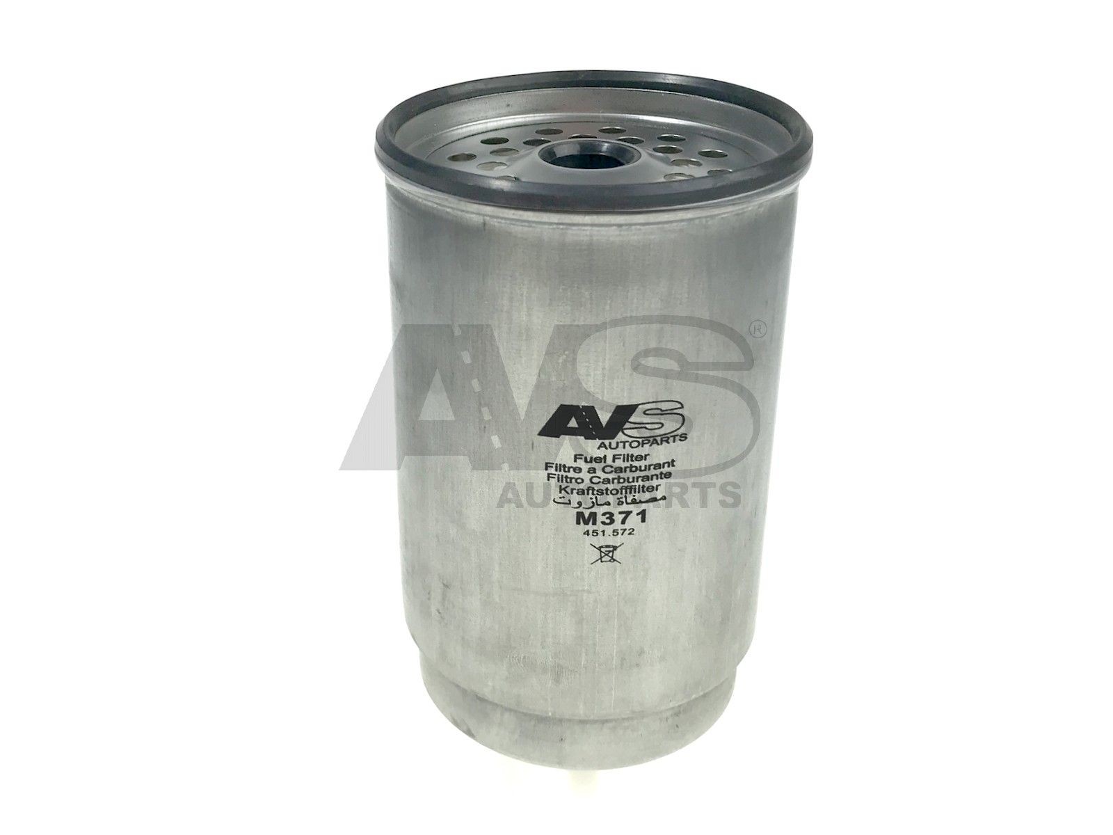 M371 Inline fuel filter AVS AUTOPARTS M371 review and test