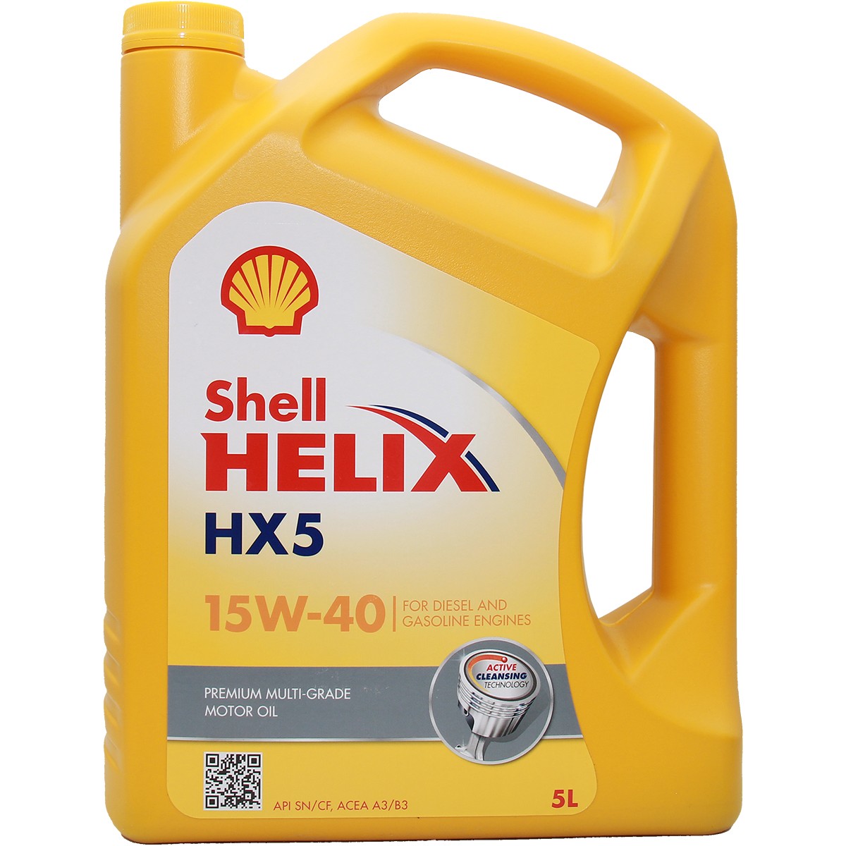 Engine oil SHELL 15W-40, 5l, Mineral Oil longlife 550039863