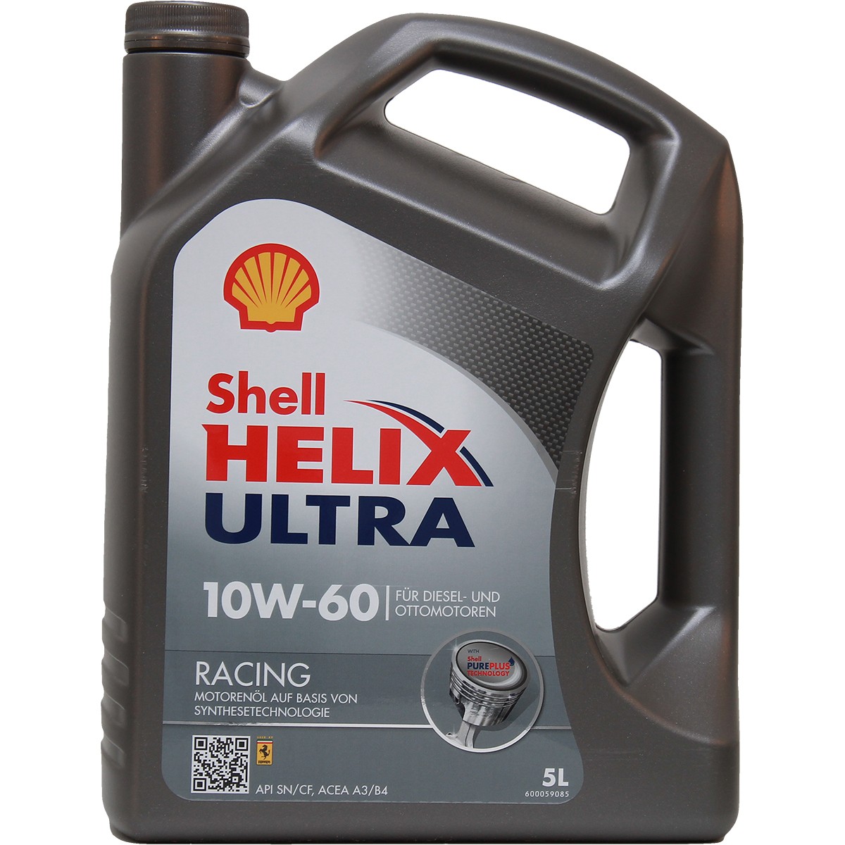 Car oil SHELL 10W-60, 5l, Full Synthetic Oil longlife 550040761