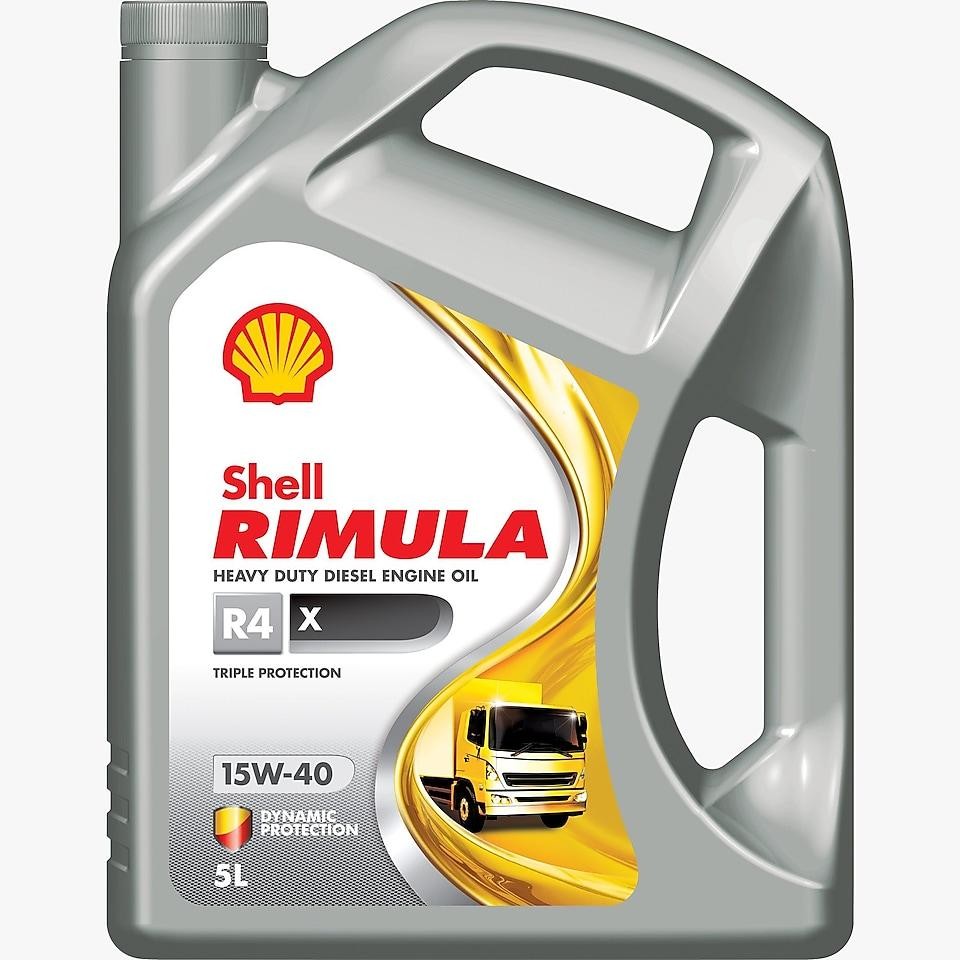 Motor oil SHELL 15W-40, 5l, Mineral Oil longlife 550044852