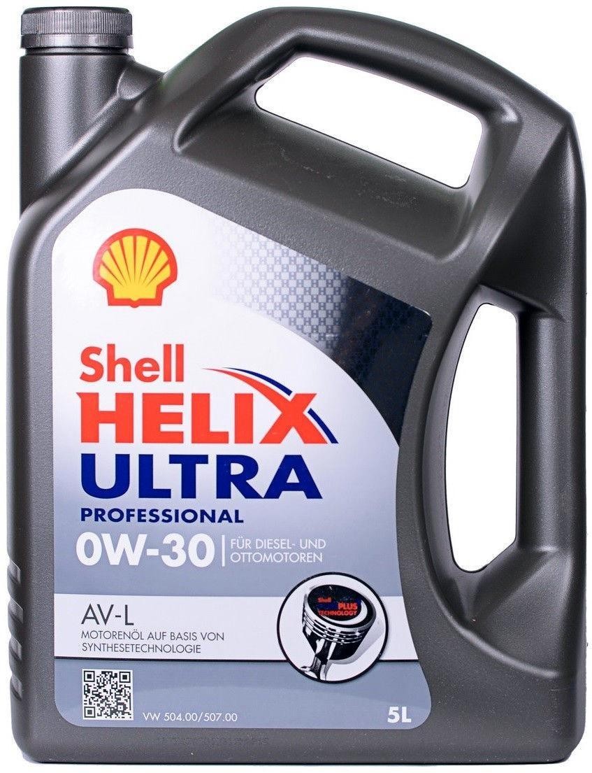 SHELL Helix, Ultra Professional, AV-L 550046304 Engine oil 0W-30, 5l