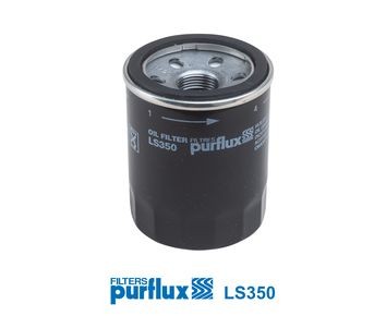 PURFLUX LS350 Engine oil filter M20x1,5, Spin-on Filter