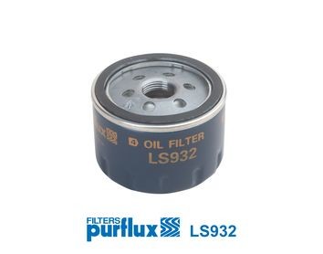 LS932 Oil filter LS932 PURFLUX M20x1,5, Spin-on Filter