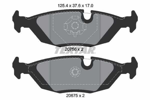 20675 TEXTAR 2067502 Belt tensioner, v-ribbed belt BMW 5 Saloon (E28) 520 i 125 hp Petrol 1987