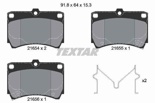 21654 TEXTAR 2165404 Distributor and parts Mazda Demio DW 1.3 16V 63 hp Petrol 2003 price