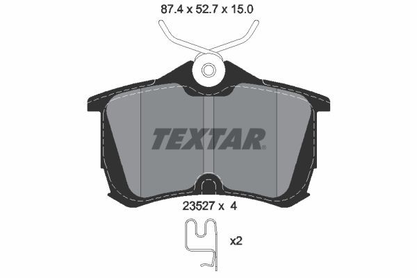 23527 150 1 4 TEXTAR 2352701 Injector seal kit Honda Accord CL7 2.0 R 220 hp Petrol 2006 price