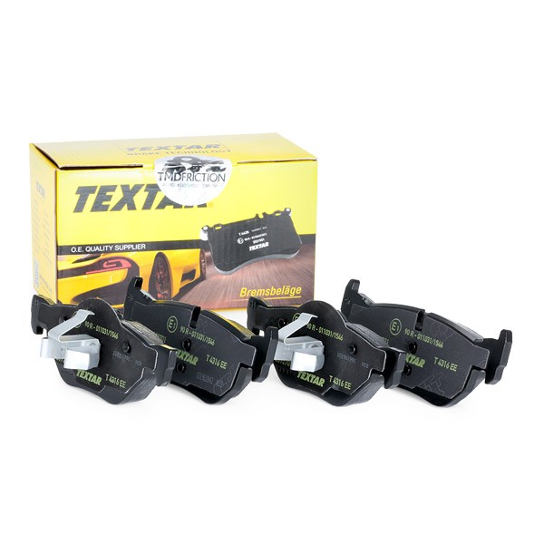 2392701 Disc brake pads Q+ TEXTAR 23927 review and test