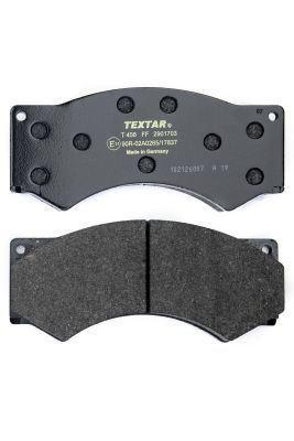 29017 TEXTAR not prepared for wear indicator, without accessories Height: 87,9mm, Width: 191,2mm, Thickness: 23mm Brake pads 2901703 buy