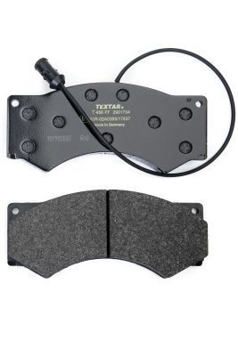 29017 TEXTAR with integrated wear warning contact Height: 87,9mm, Width: 191,2mm, Thickness: 23mm Brake pads 2901704 buy