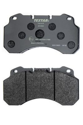 29100 TEXTAR prepared for wear indicator Height: 111,6mm, Width: 213,6mm, Thickness: 25,2mm Brake pads 2910004 buy
