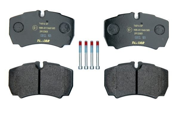 TEXTAR 2912303 Brake pad set IVECO experience and price