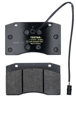 29074 TEXTAR with integrated wear warning contact Height: 106mm, Width: 179,8mm, Thickness: 20mm Brake pads 2918602 buy