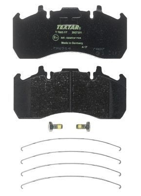 29272 TEXTAR prepared for wear indicator Height: 96,8mm, Width: 216,1mm, Thickness: 29,2mm Brake pads 2927201 buy