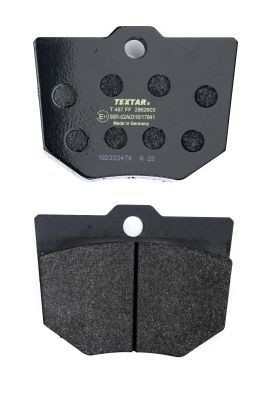 29626 TEXTAR not prepared for wear indicator, with accessories Height: 114,3mm, Width: 150,7mm, Thickness: 25,8mm Brake pads 2962603 buy