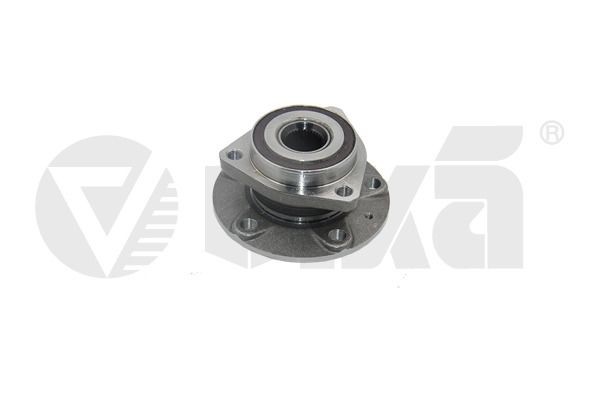 VIKA 44980796901 Wheel bearing kit Front Axle, Wheel Bearing integrated into wheel hub, 136 mm, Angular Ball Bearing
