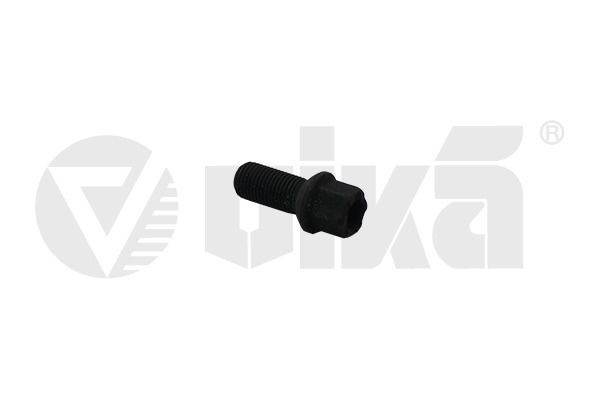 VIKA 56010046001 Wheel Bolt Ball seat A/G, 27 mm, silver, 8,8, SW17, Zinc-coated, Steel, Male Hex