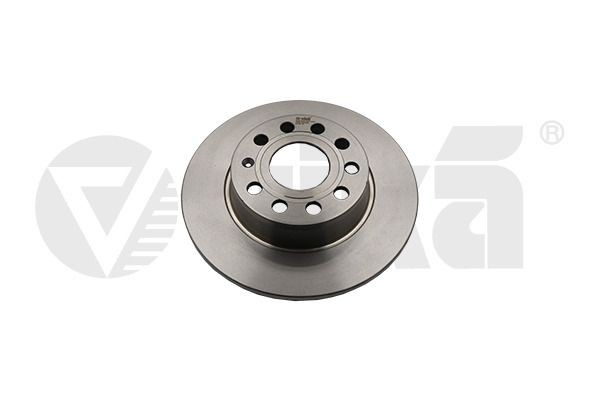 VIKA 66151595801 Brake disc Rear Axle, 270, 272x10mm, 9, solid, Painted