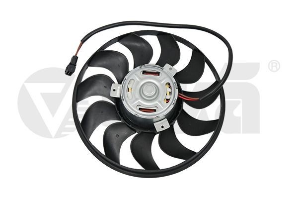 VIKA 99590016001 Fan, radiator for vehicles without air conditioning, Ø: 280 mm, 350W, Electric