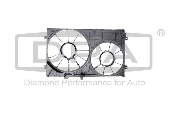 DPA 11210797602 Cowling, radiator fan AUDI A6 2005 in original quality