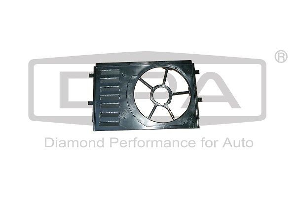 DPA 11778302 Cowling, radiator fan PORSCHE 968 in original quality