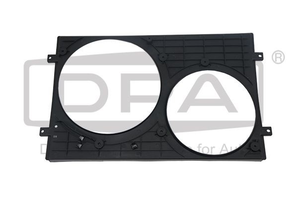 DPA 81210127202 Cowling, radiator fan PORSCHE PANAMERA in original quality