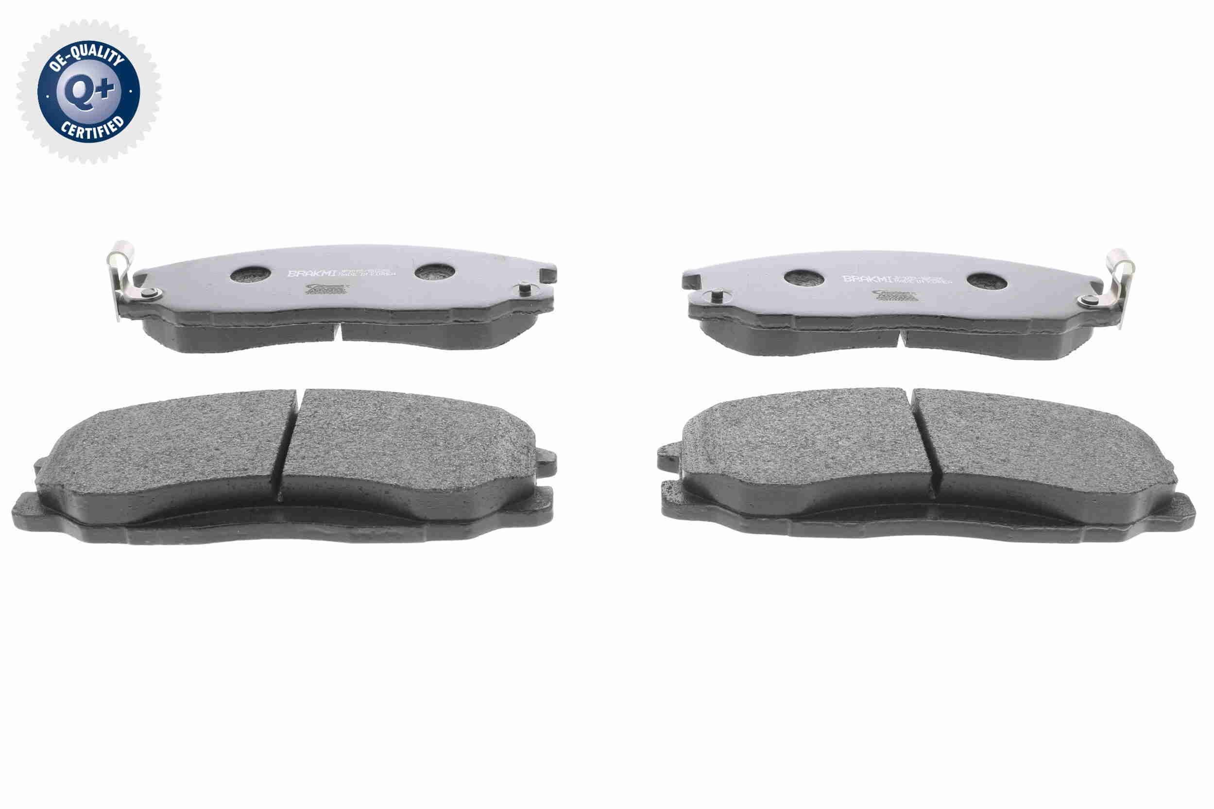ACKOJA Front Axle Height: 58, 58,7mm, Width: 149mm, Thickness: 16mm Brake pads A52-2133 buy