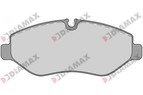DIAMAX N09111 Brake pad set A910 420 4000