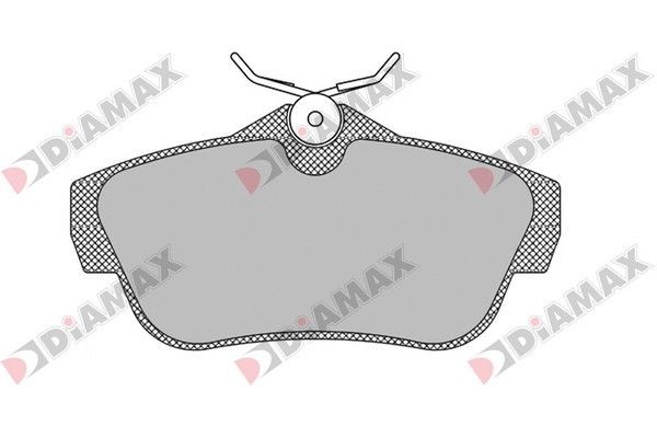 DIAMAX with bolts/screws Height: 58,2mm, Width: 113,4mm, Thickness: 16,6mm Brake pads N09135 buy