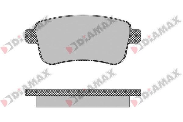 Disc brake pads DIAMAX - N09180