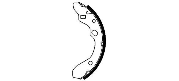 98101 0474 0 4 TEXTAR 200 x 36 mm, without handbrake lever Width: 36mm Brake Shoes 91047400 buy
