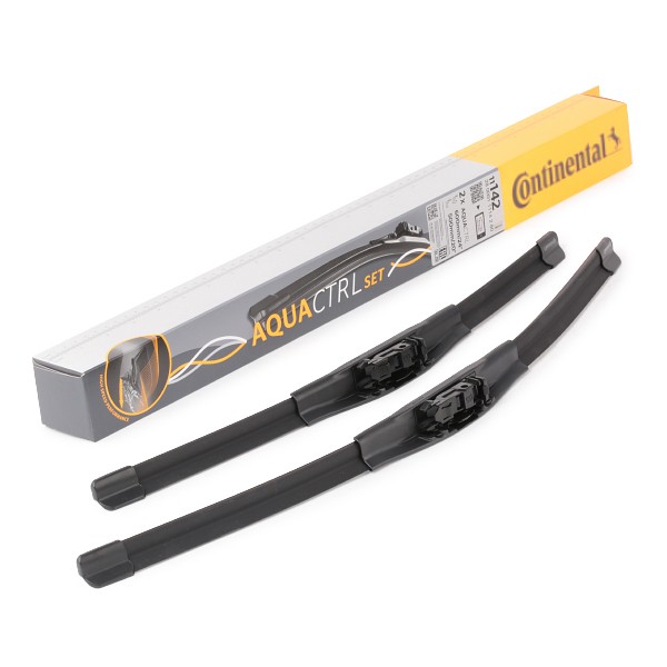 Continental 2800011114280 Wiper blade 600, 500 mm Front, Flat wiper blade, with spoiler, 24/20 Inch