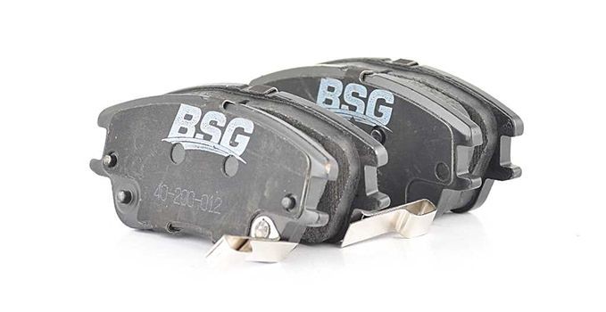 Disc pads BSG Front Axle, with acoustic wear warning - BSG 40-200-012